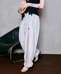 Front Zip Sweat Pants