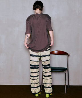【2026Summer PRE-ORDER】Multi Border Crochet Pants