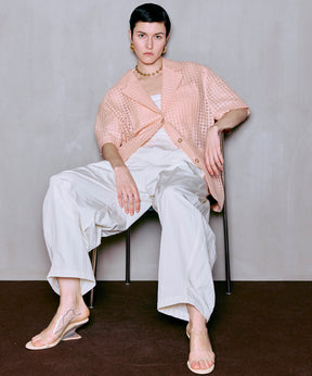 Tuck Cocoon Color Pants