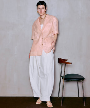 Tuck Cocoon Color Pants