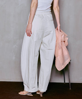 Tuck Cocoon Color Pants