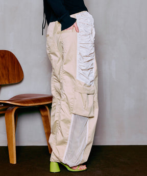 Bicolor Cargo Pants
