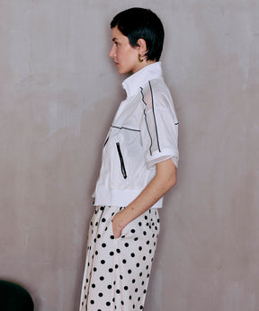 Double Zip Track Blouson