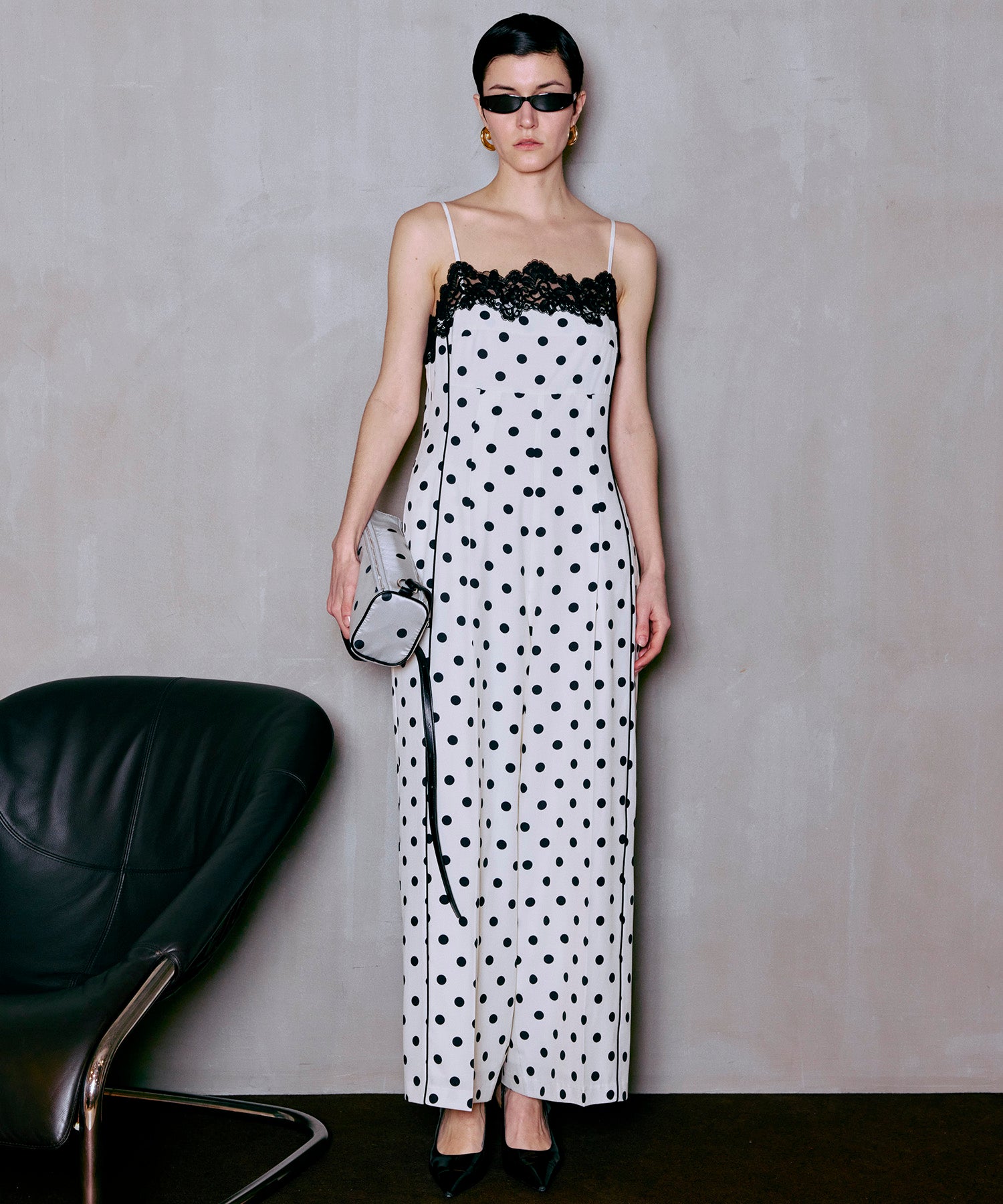 Lace Dot Jumpsuit