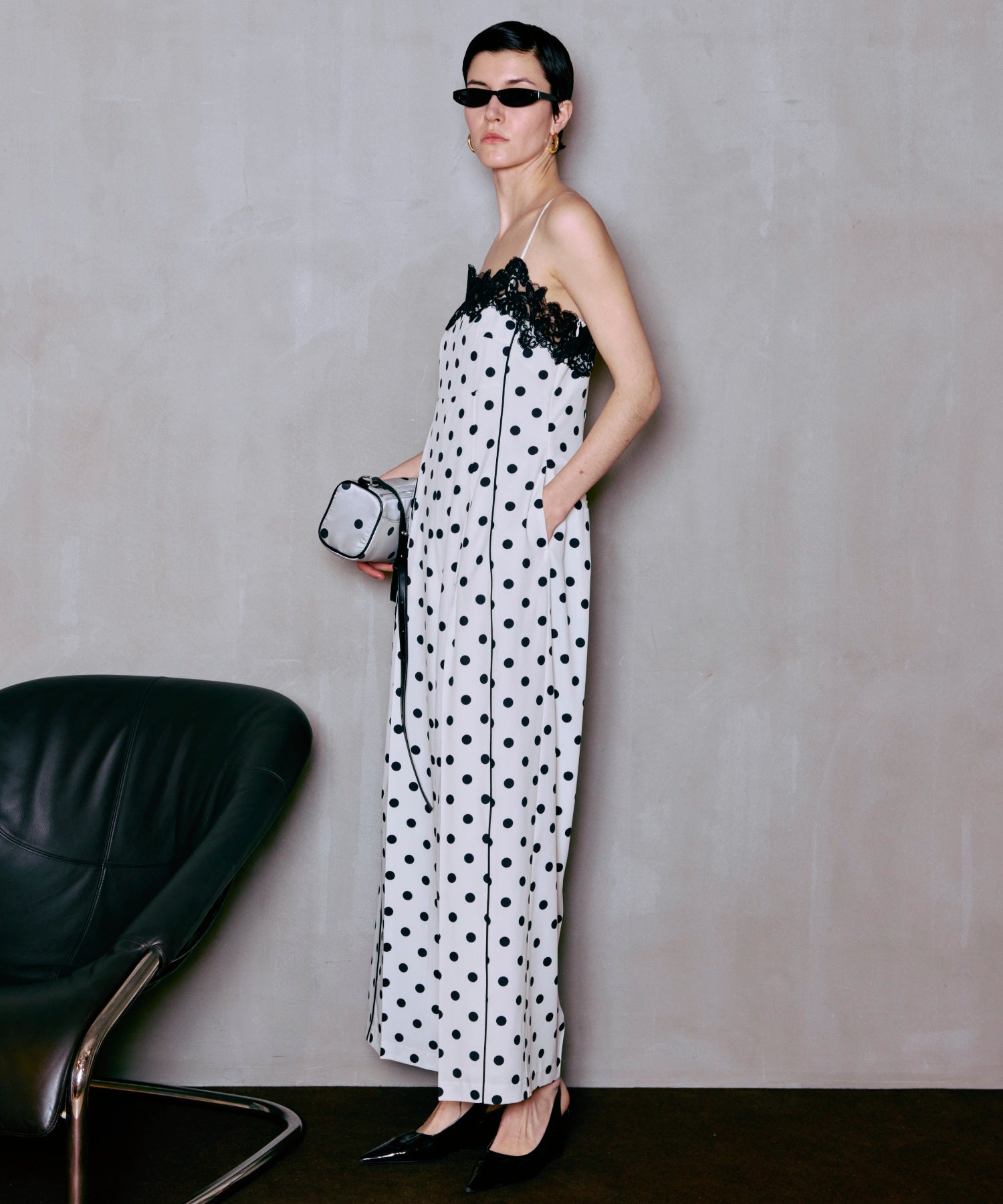 Lace Dot Jumpsuit