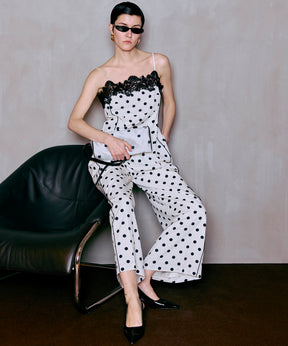 Lace Dot Jumpsuit