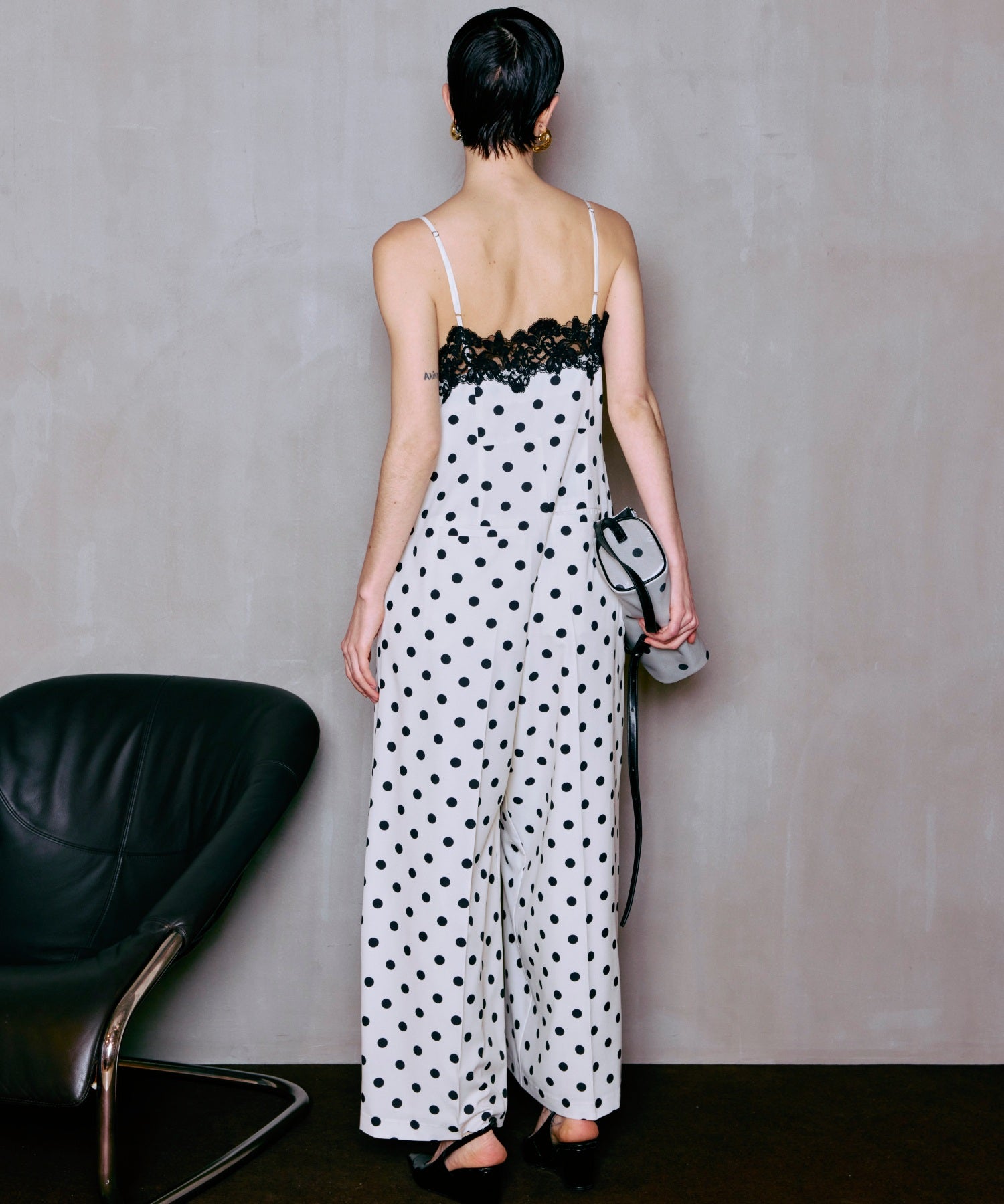 Lace Dot Jumpsuit