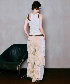 Bicolor Cargo Pants