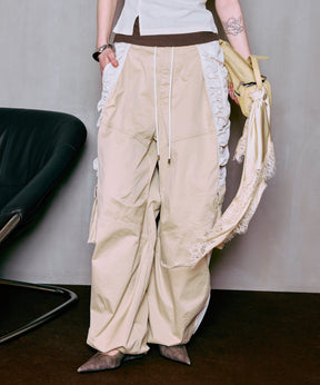 Bicolor Cargo Pants