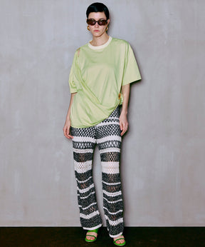 不对称垂坠 T 恤