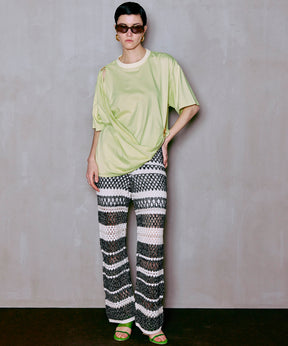 【2026Summer PRE-ORDER】Multi Border Crochet Pants