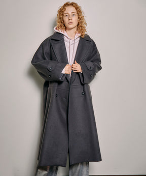 Super140 Melton Double Coat