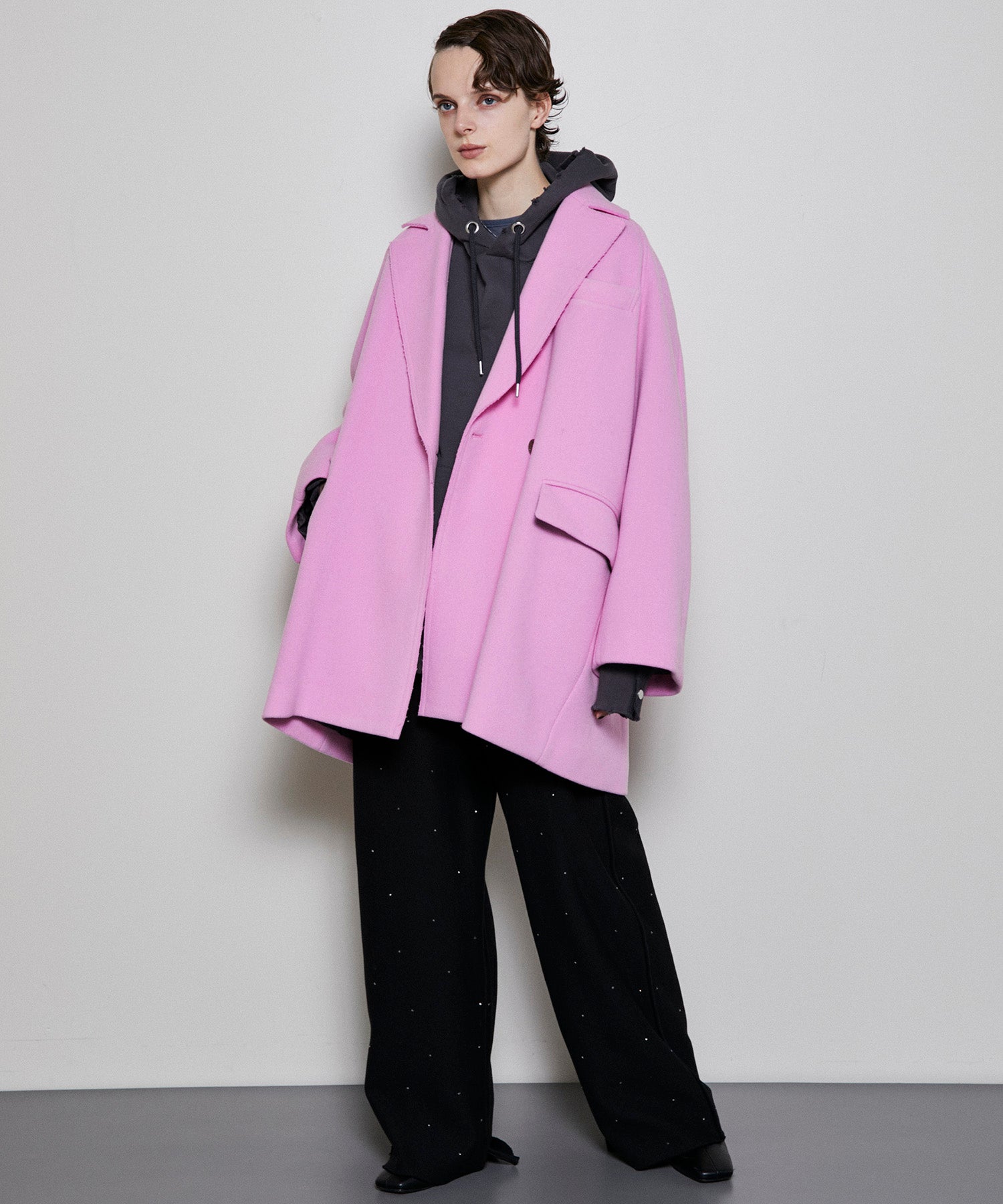 MAISON SPECIAL コート　pinkピンクコート