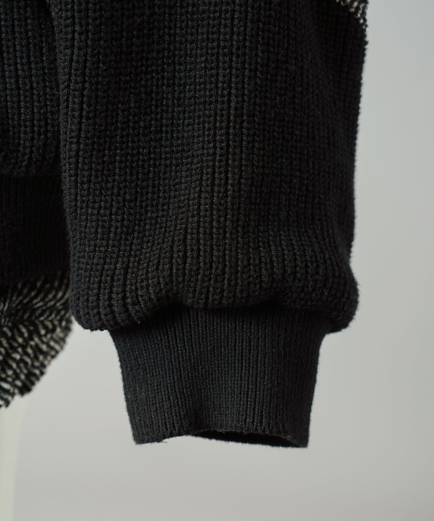 【26AW PRE-ORDER】ニットレイヤリングプライムオーバーツイードブルゾン