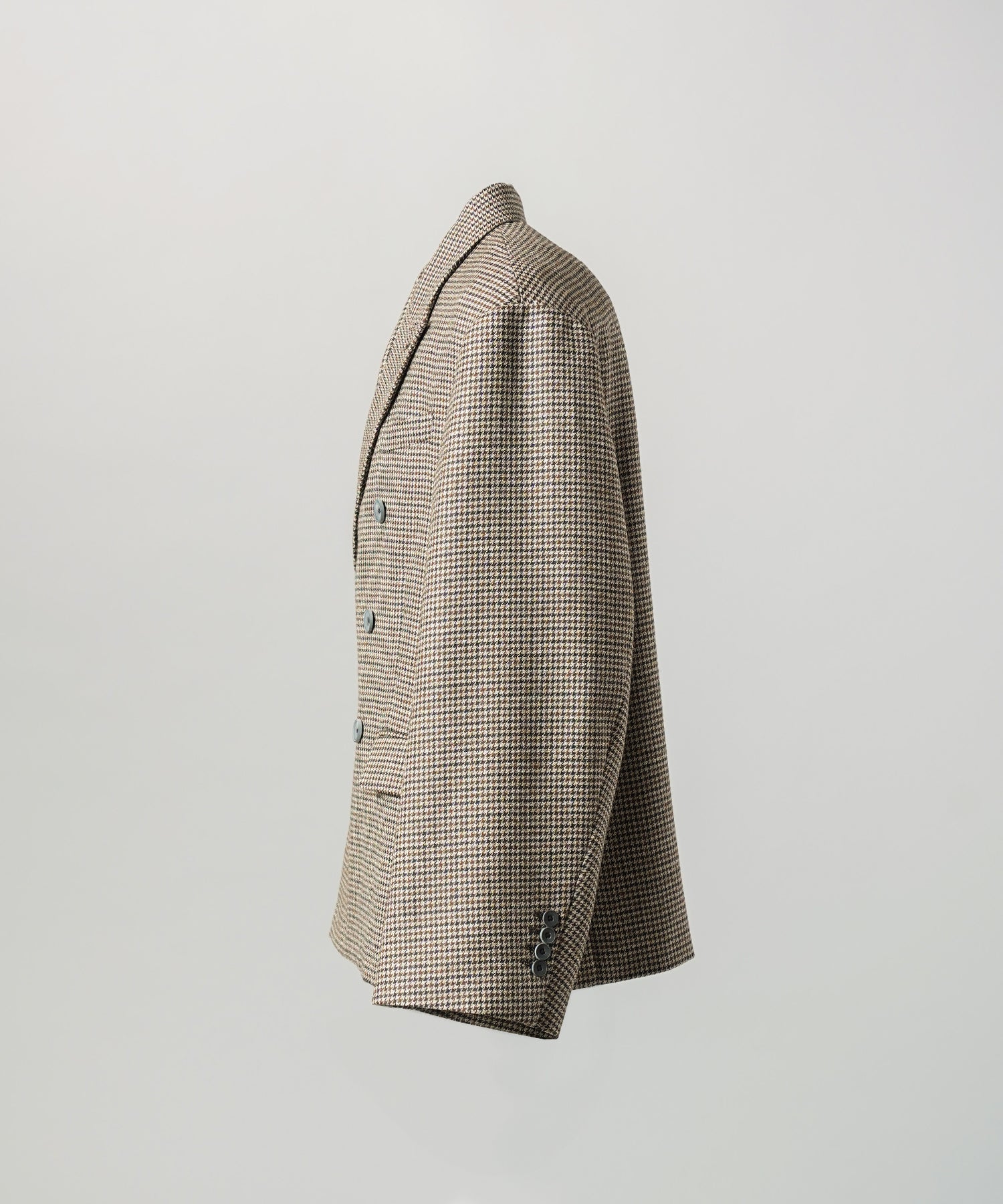 [Italian Dead Stock Fabric] Prime-Over Regular Collar Long Sleeve Shirt