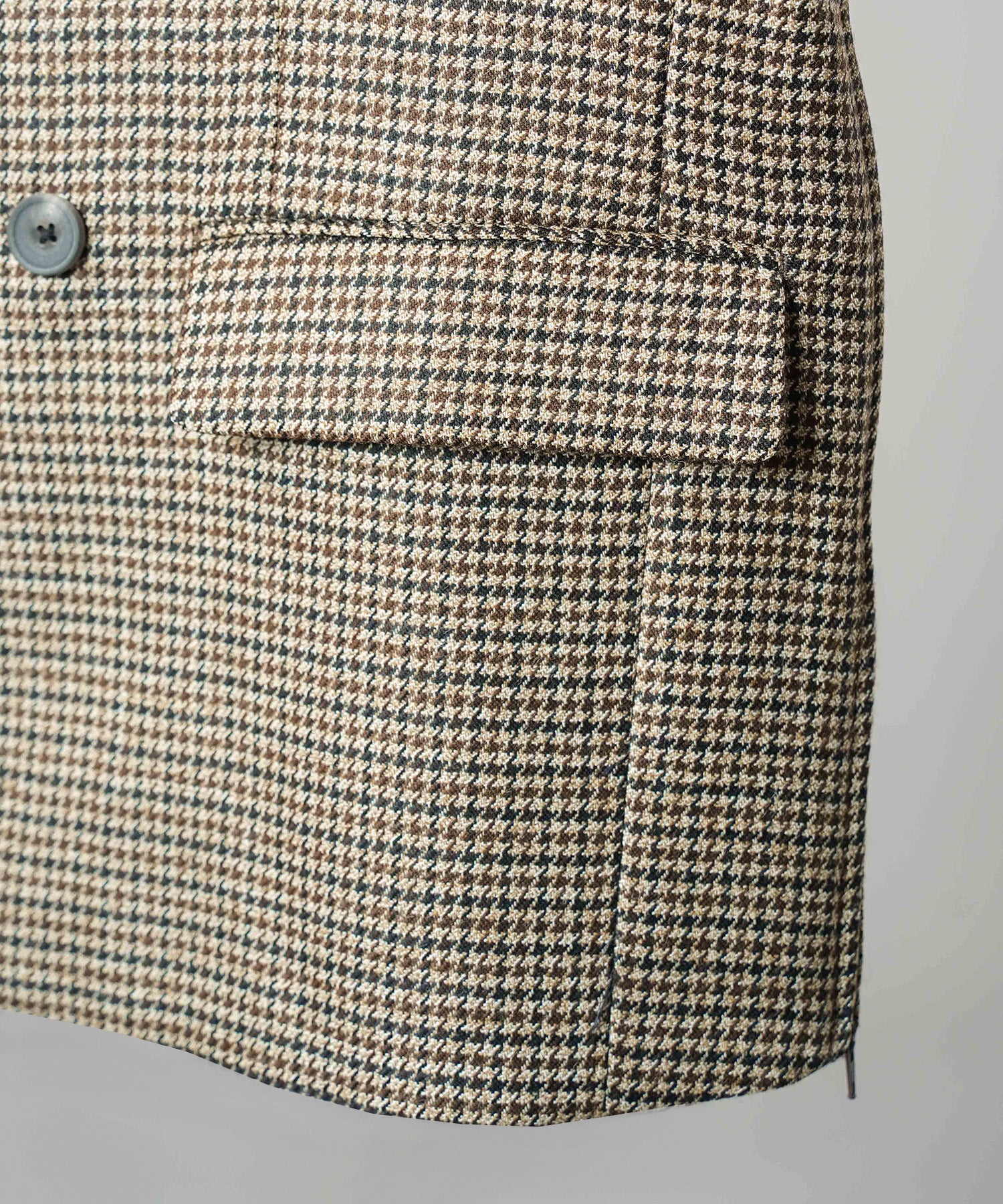 [Italian Dead Stock Fabric] Prime-Over Regular Collar Long Sleeve Shirt