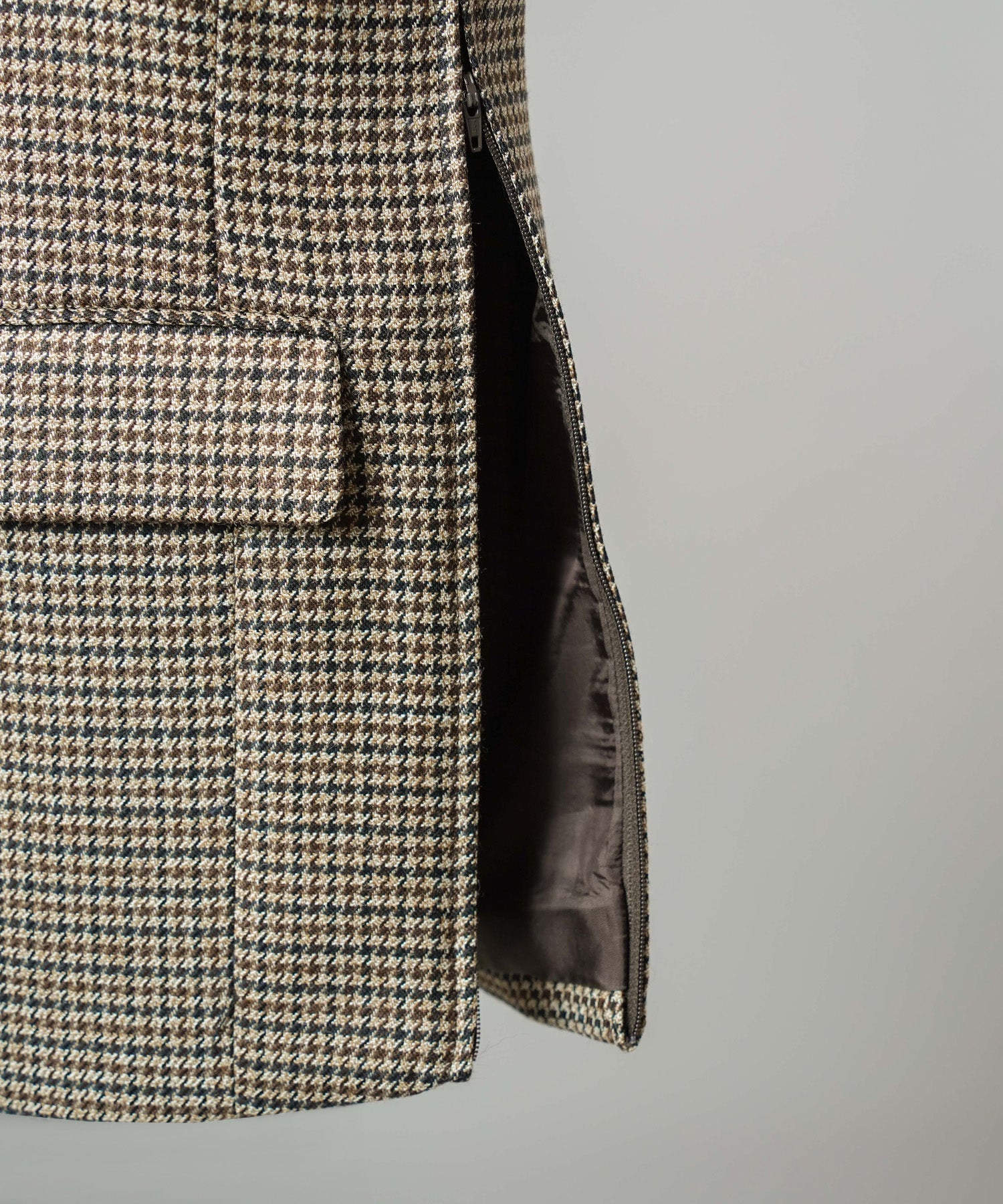 [Italian Dead Stock Fabric] Prime-Over Regular Collar Long Sleeve Shirt