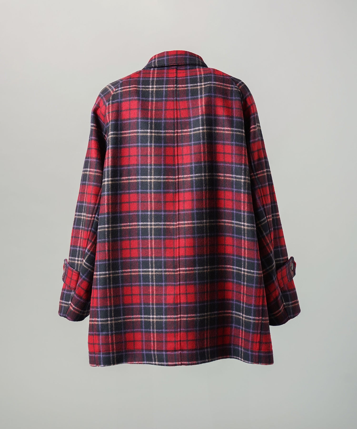 【26AW PRE-ORDER】【イタリアンデッドストックファブリック】プライムオーバーラグランスリーブハーフコート