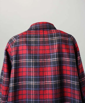 【26AW PRE-ORDER】【イタリアンデッドストックファブリック】プライムオーバーラグランスリーブハーフコート
