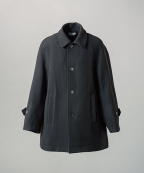 【26AW PRE-ORDER】【イタリアンデッドストックファブリック】プライムオーバーラグランスリーブハーフコート