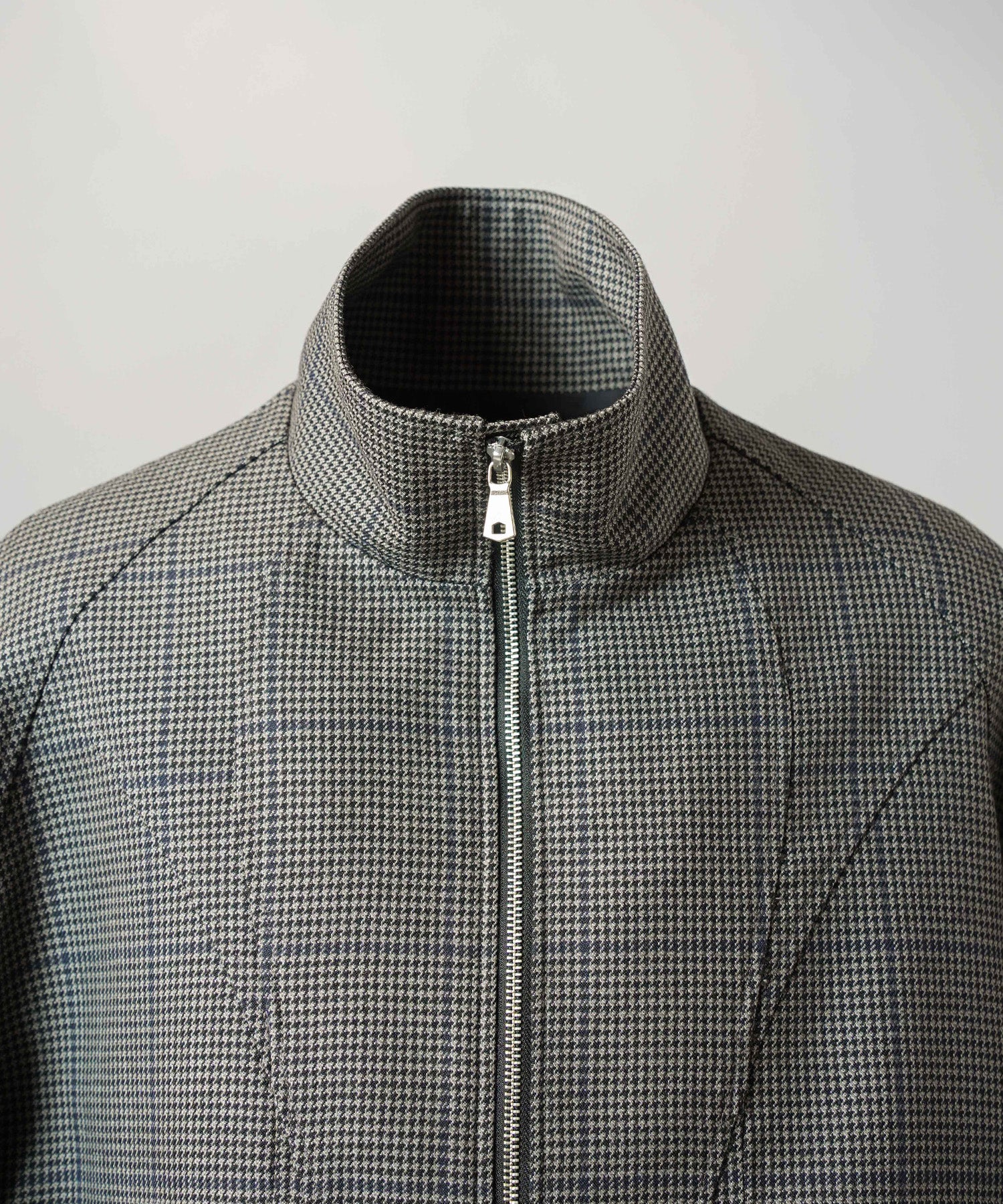 【26AW PRE-ORDER】【イタリアンデッドストックファブリック】プライムオーバーカーブ切り替えスタンドブルゾン