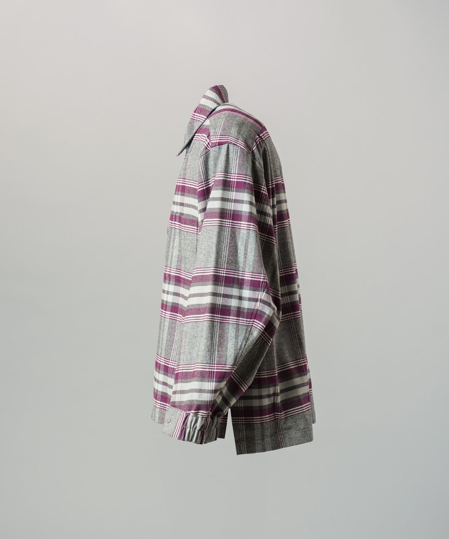 [26AW PRE-ORDER] [Italian dead stock fabric] Prime over regular collar shirt coat