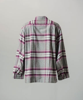 [26AW PRE-ORDER] [Italian dead stock fabric] Prime over regular collar shirt coat