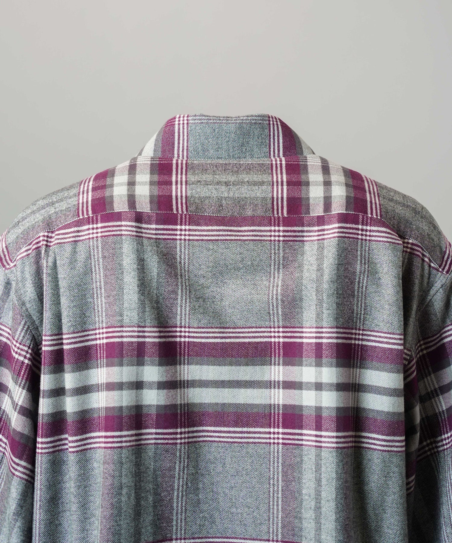 [26AW PRE-ORDER] [Italian dead stock fabric] Prime over regular collar shirt coat