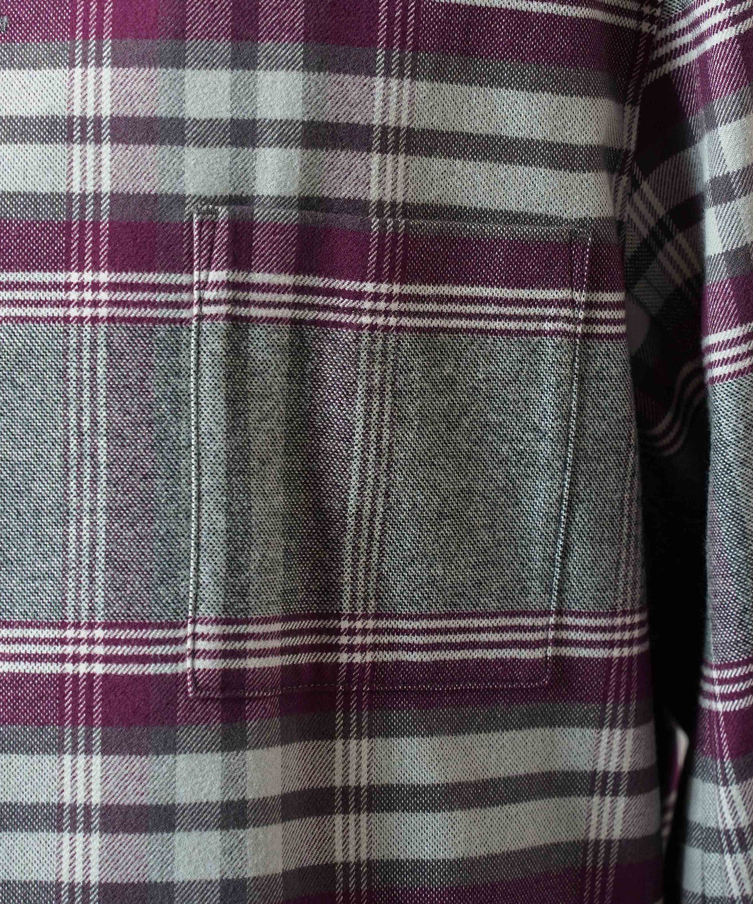 [26AW PRE-ORDER] [Italian dead stock fabric] Prime over regular collar shirt coat