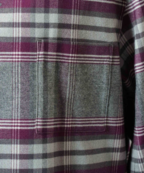 [26AW PRE-ORDER] [Italian dead stock fabric] Prime over regular collar shirt coat