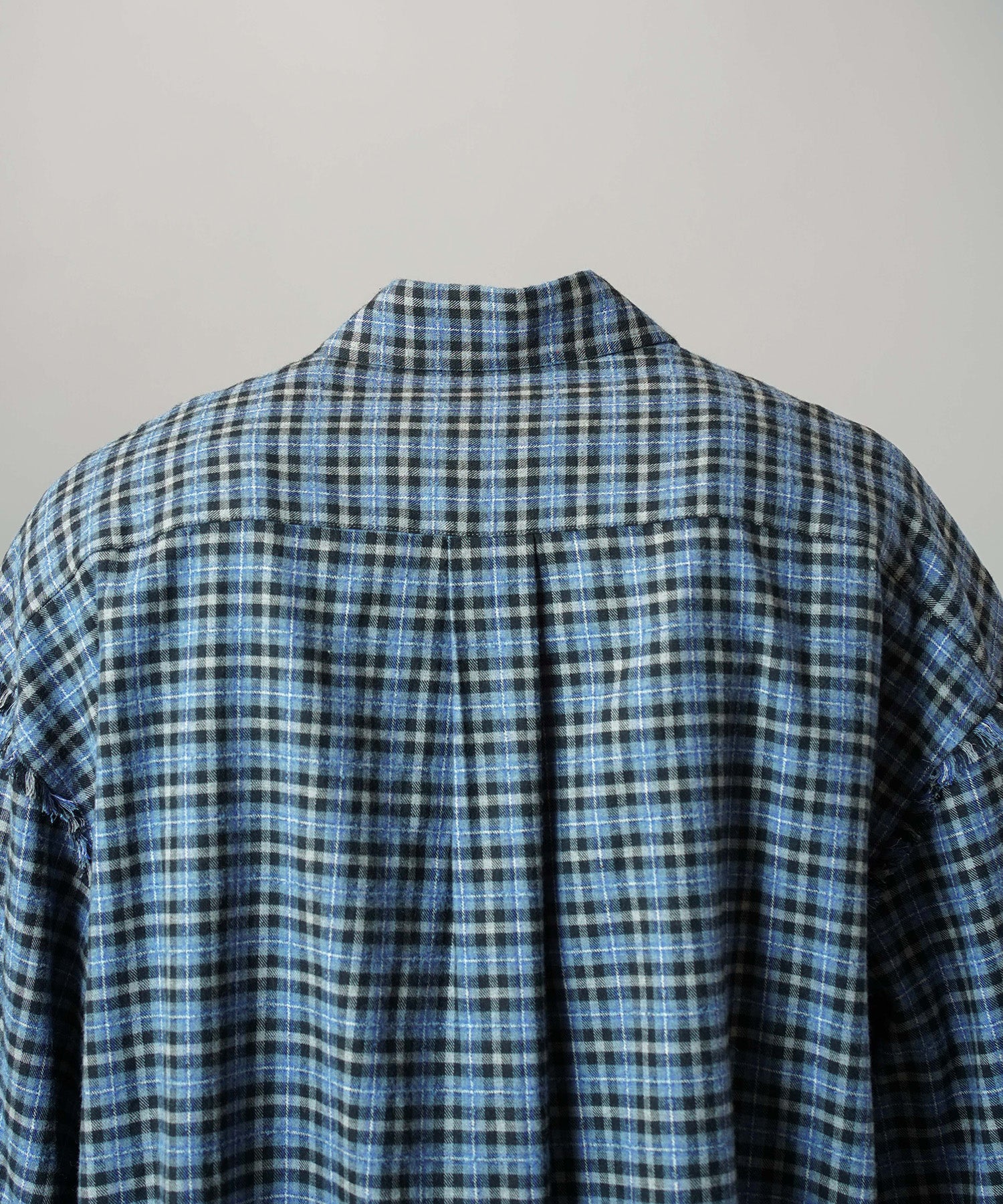 [Italian Dead Stock Fabric] Prime-Over Regular Collar Long Sleeve Shirt
