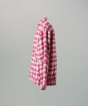 [Italian Dead Stock Fabric] Prime-Over Regular Collar Long Sleeve Shirt