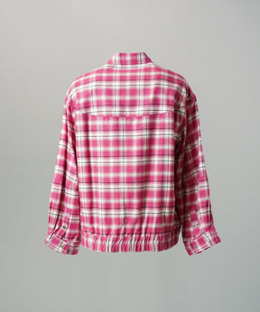 [Italian Dead Stock Fabric] Prime-Over Regular Collar Long Sleeve Shirt