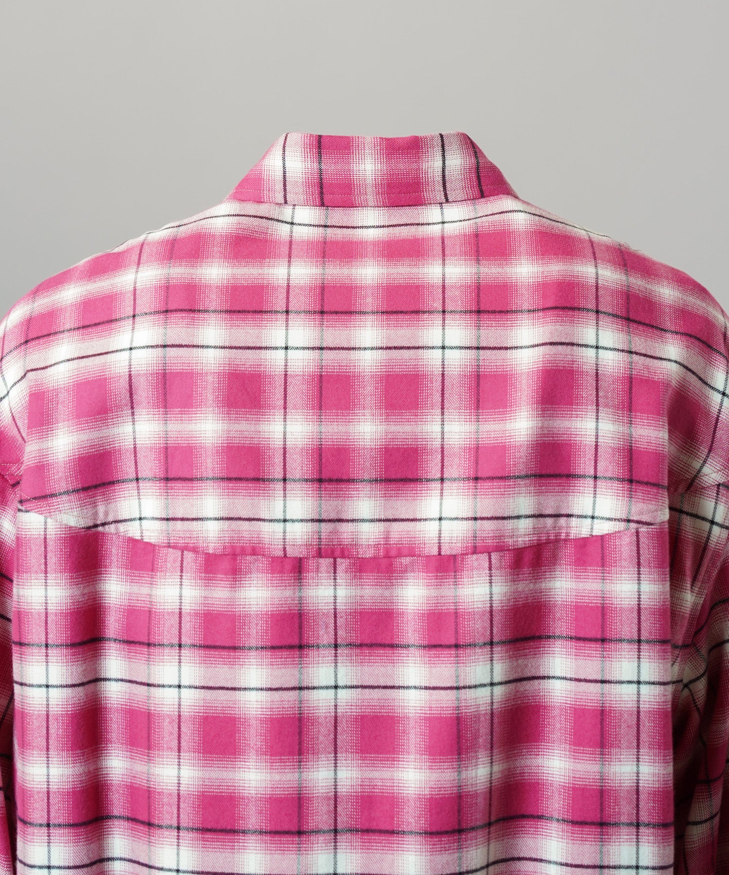 [Italian Dead Stock Fabric] Prime-Over Regular Collar Long Sleeve Shirt