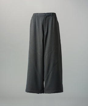 26AW PRE-ORDER Curve Switching Prime-Wide Pants