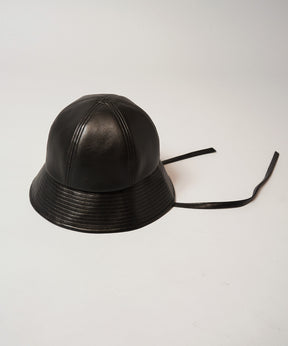 Artificial Leather Metro Hat