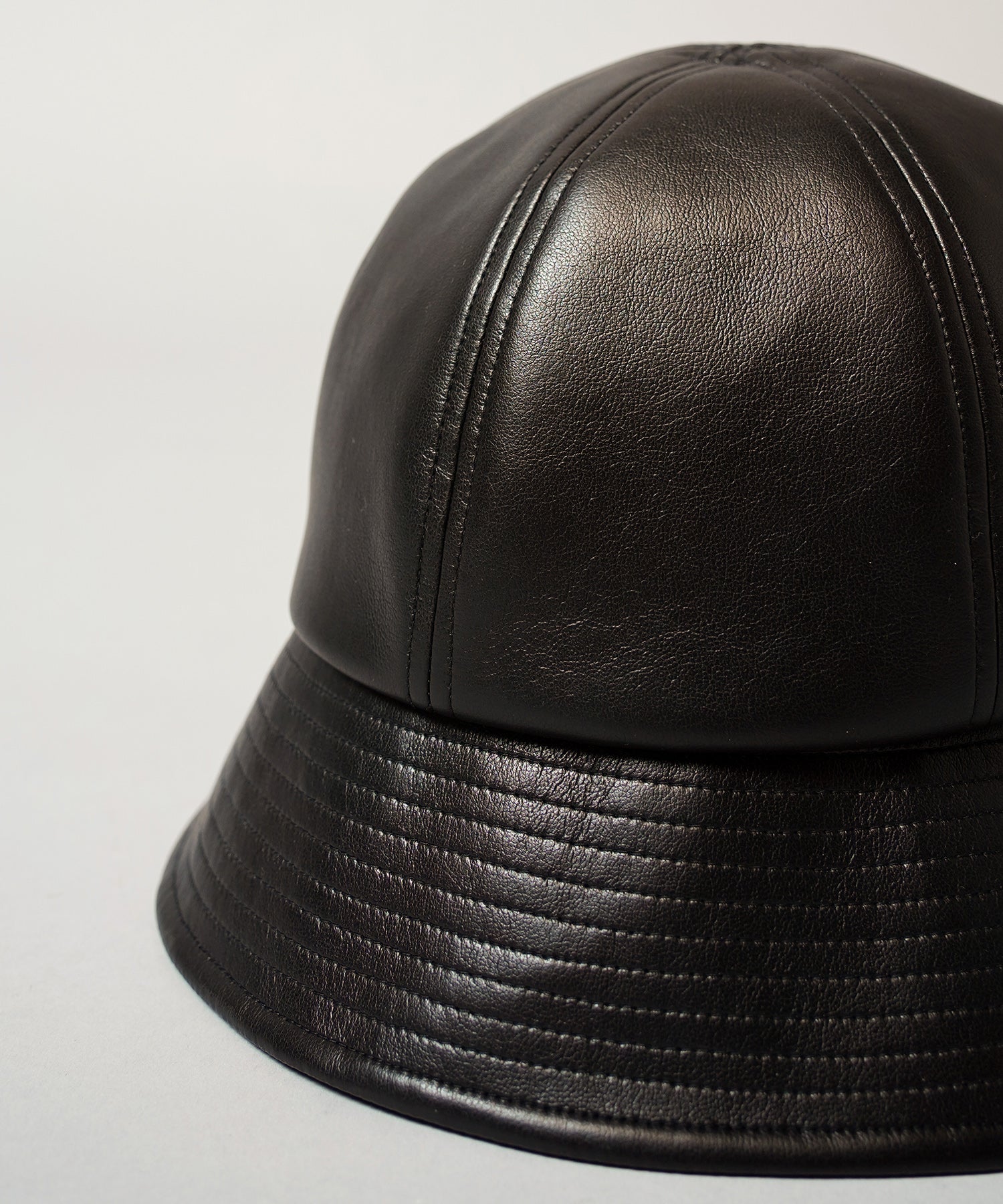 Artificial Leather Metro Hat