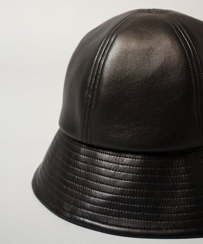 Artificial Leather Metro Hat
