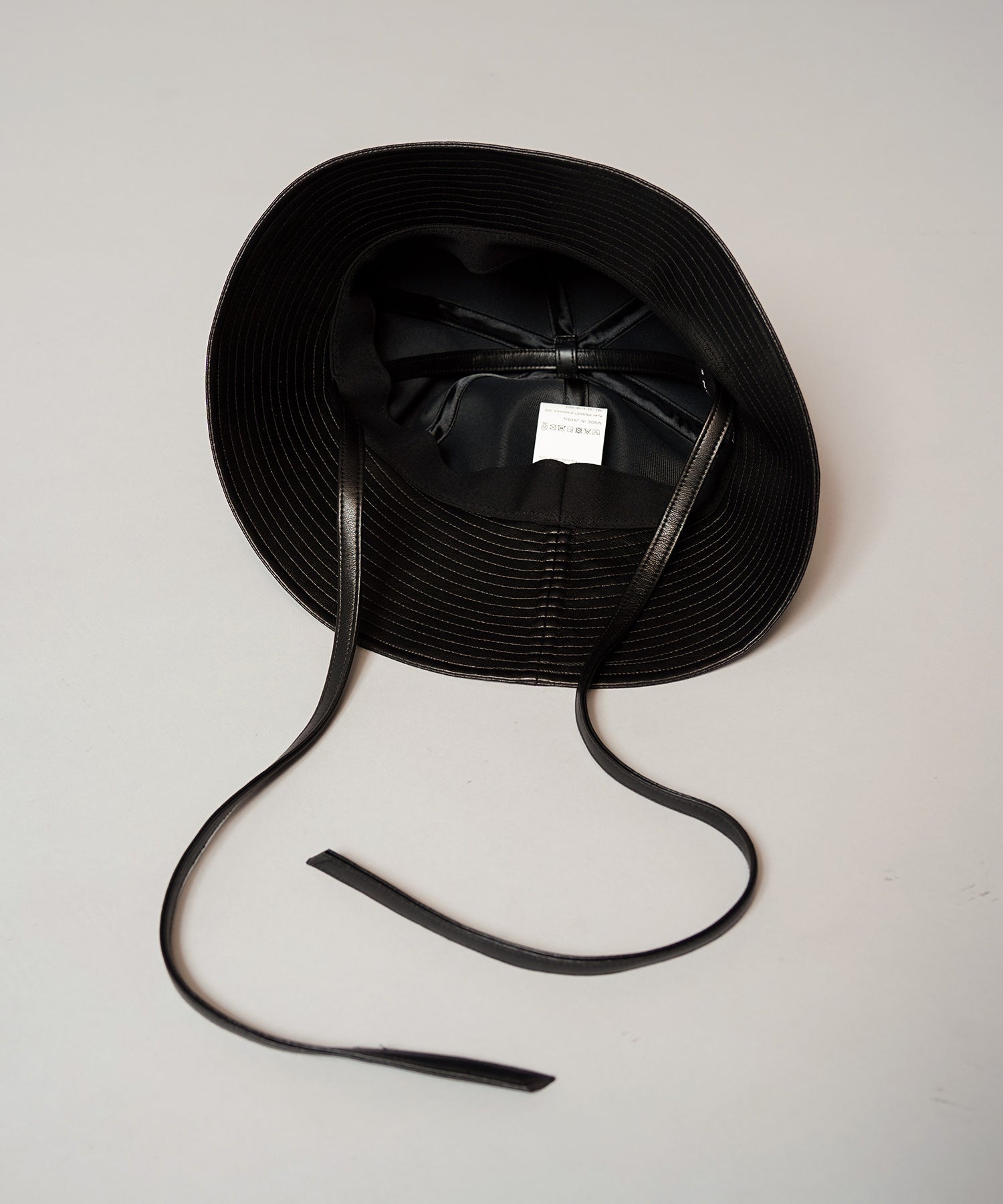 Artificial Leather Metro Hat