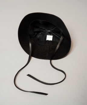 Artificial Leather Metro Hat
