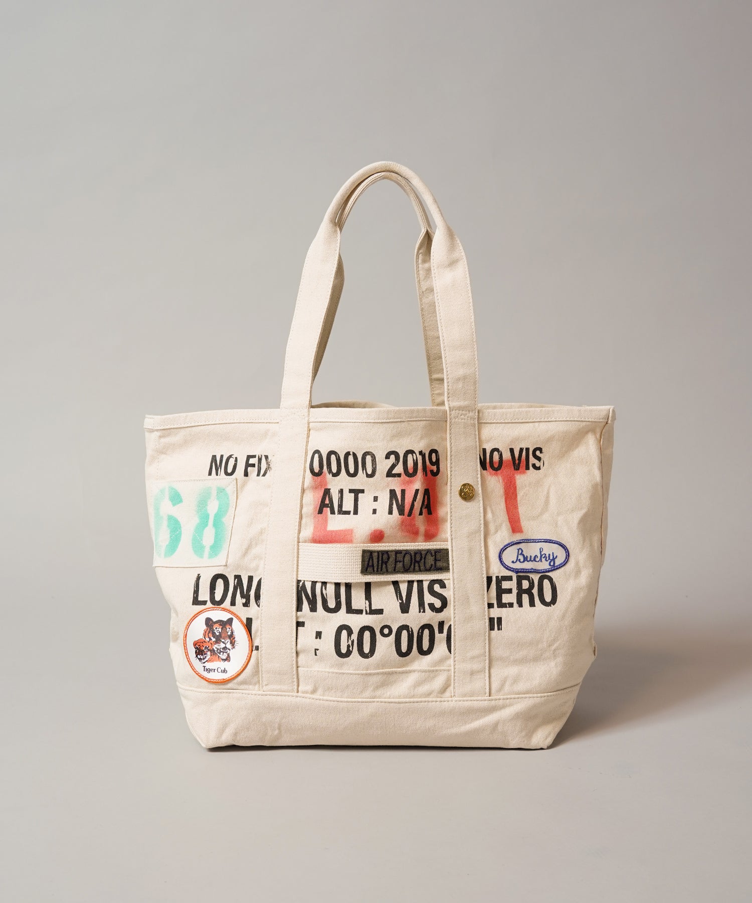 Assorted Design Canvas Tote Bag