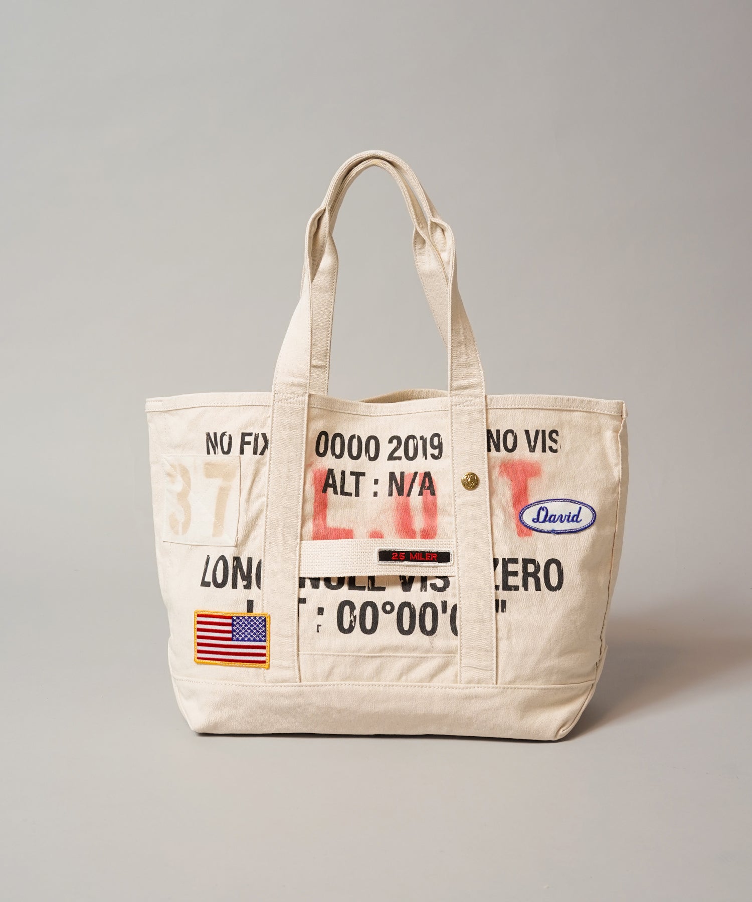 Assorted Design Canvas Tote Bag
