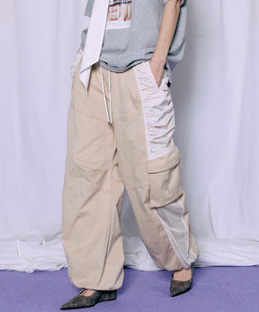 Bicolor Cargo Pants