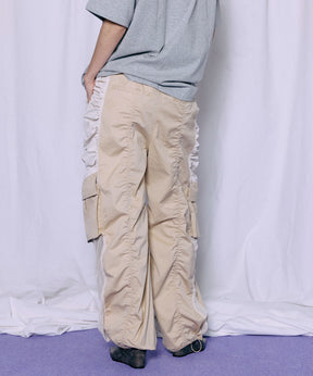 Bicolor Cargo Pants