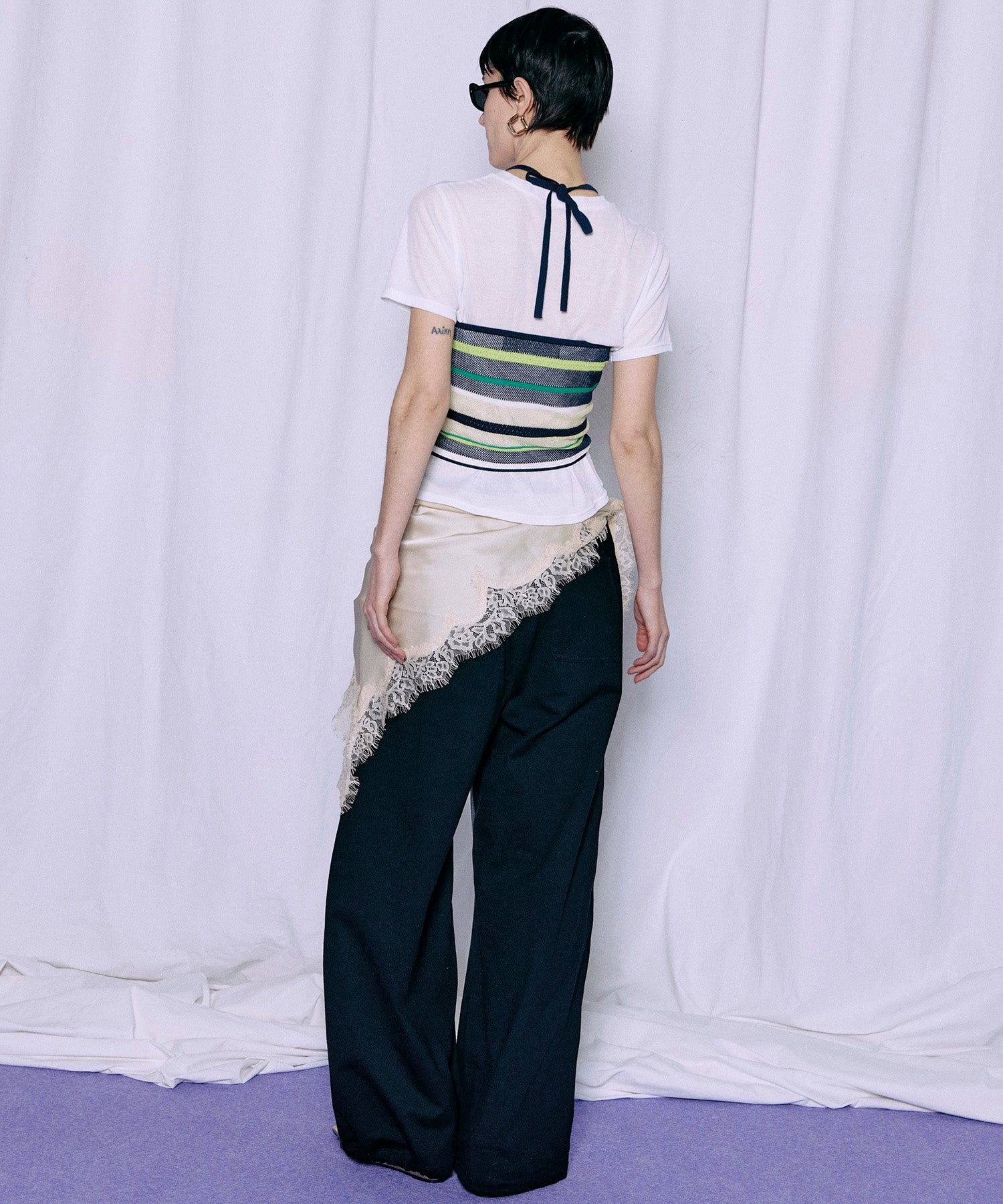 【2026Summer PRE-ORDER】2WAY Back French Terry Denim Pants