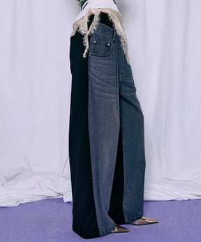 【2026Summer PRE-ORDER】2WAY Back French Terry Denim Pants