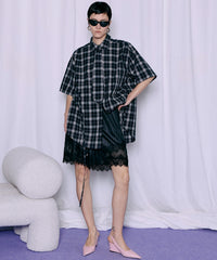 [PRE-ORDER] Half-Sleeve Over Tie Shirt