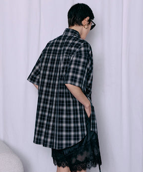 [2026Summer PRE-ORDER] Half-Sleeve Over Tie Shirt