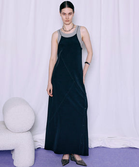【2026Summer PRE-ORDER】Tank Set Pile Flare Dress