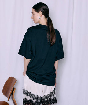 不对称垂坠 T 恤